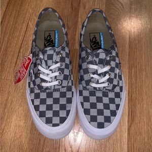 Vans Unisex Authentic SF Checkerboard Denim shoes